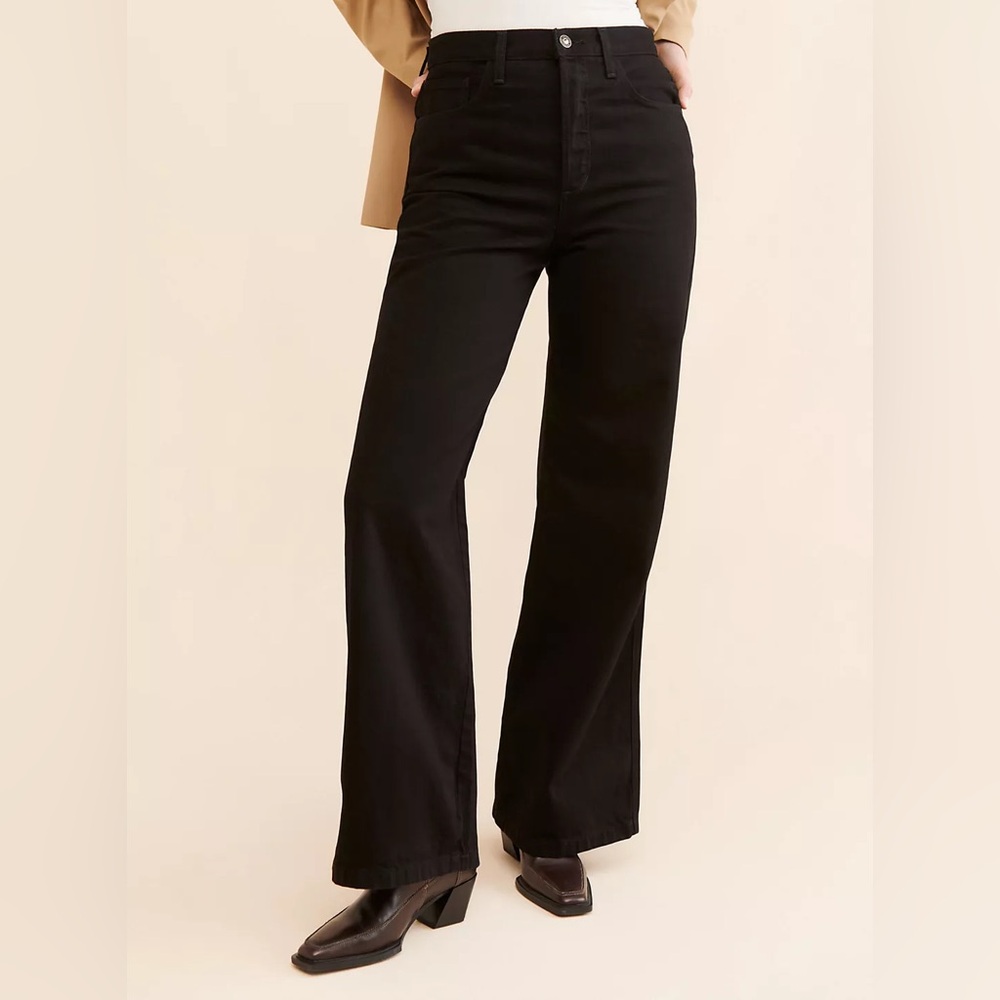 Favorite Daughter Black Masha Super High Rise Jeans size 29